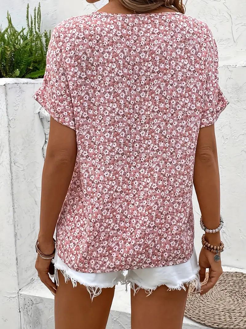Verna™ | Stylish Floral Pattern Blouse