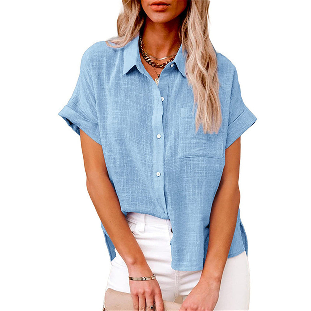 Claudia™ | Breezy Front Pocket Shirt