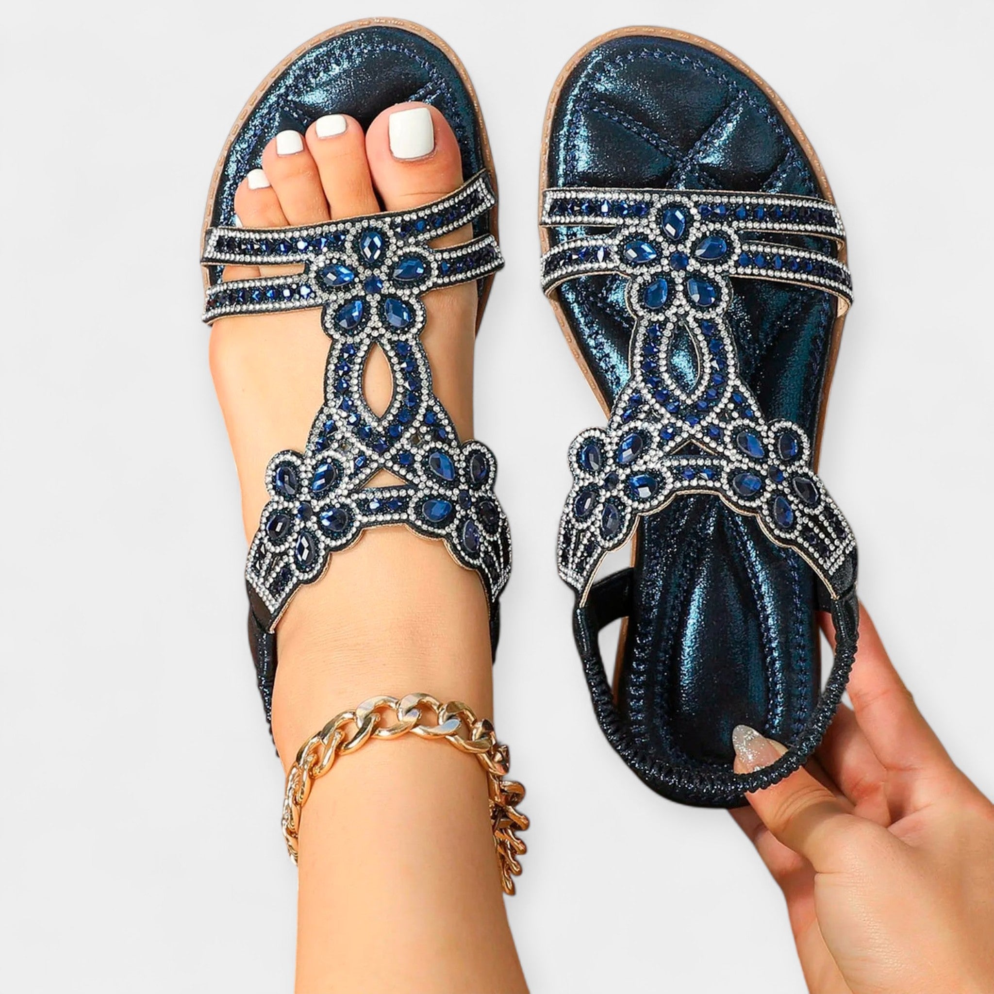 Comfort Turquoise Sandals