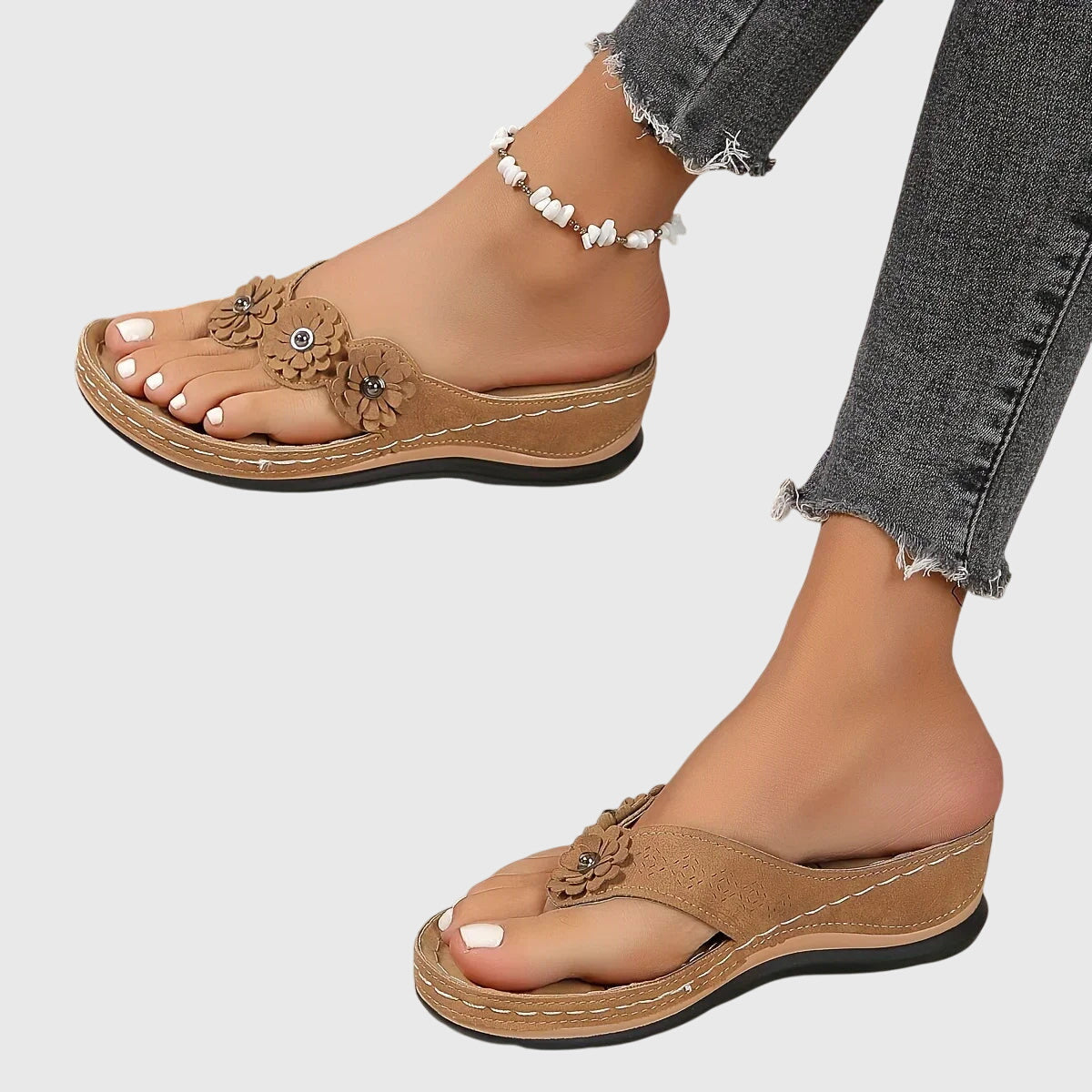Floral Comfort Sandals