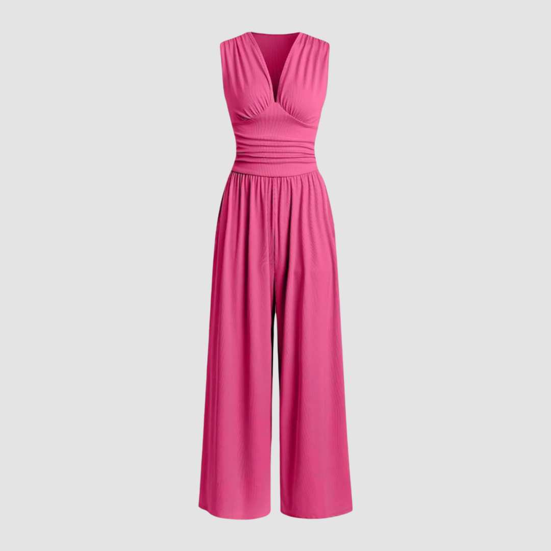 Dorothy™ | Relaxed Fit Wide-Leg Jumpsuit with Stretch Comfort
