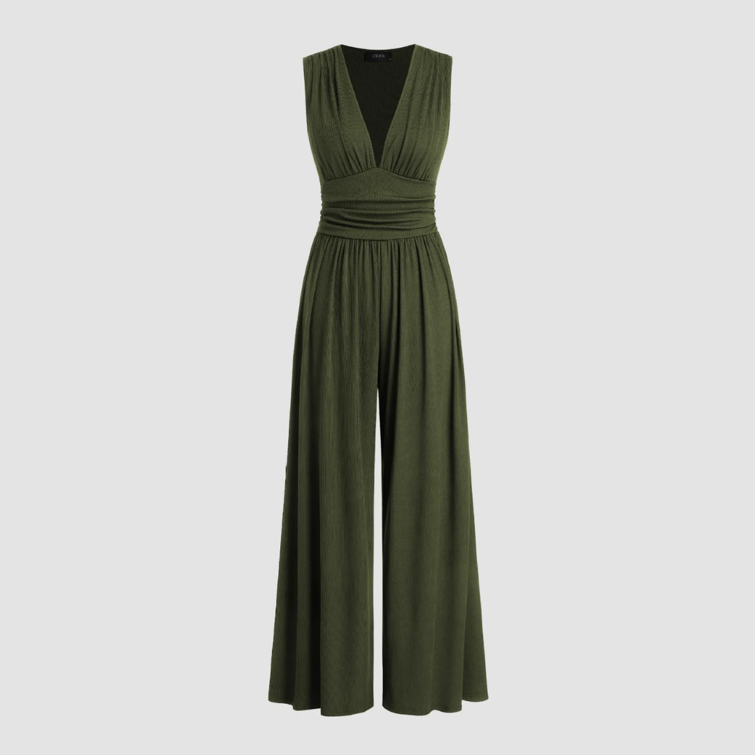 Dorothy™ | Relaxed Fit Wide-Leg Jumpsuit with Stretch Comfort