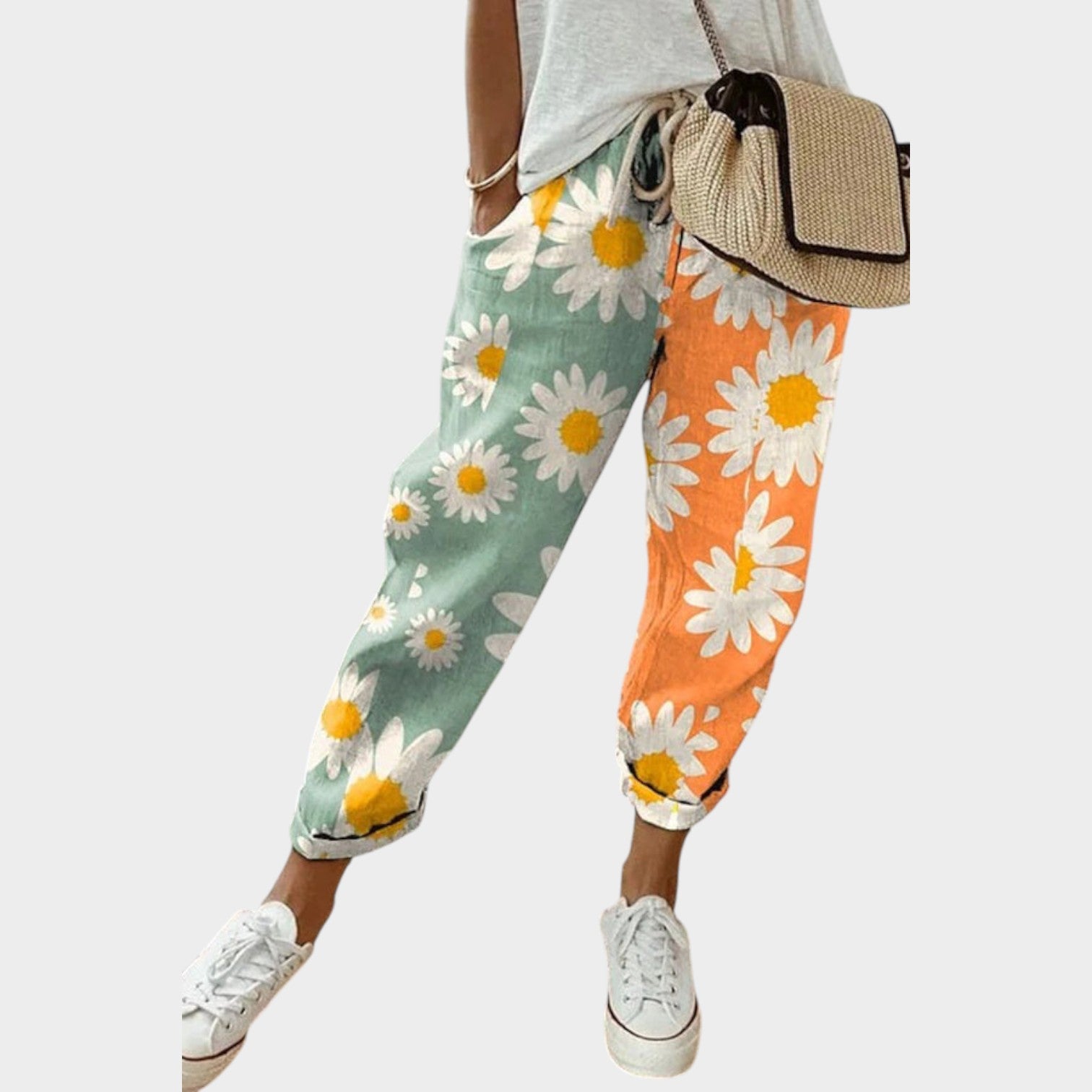 Printed Casual Pants