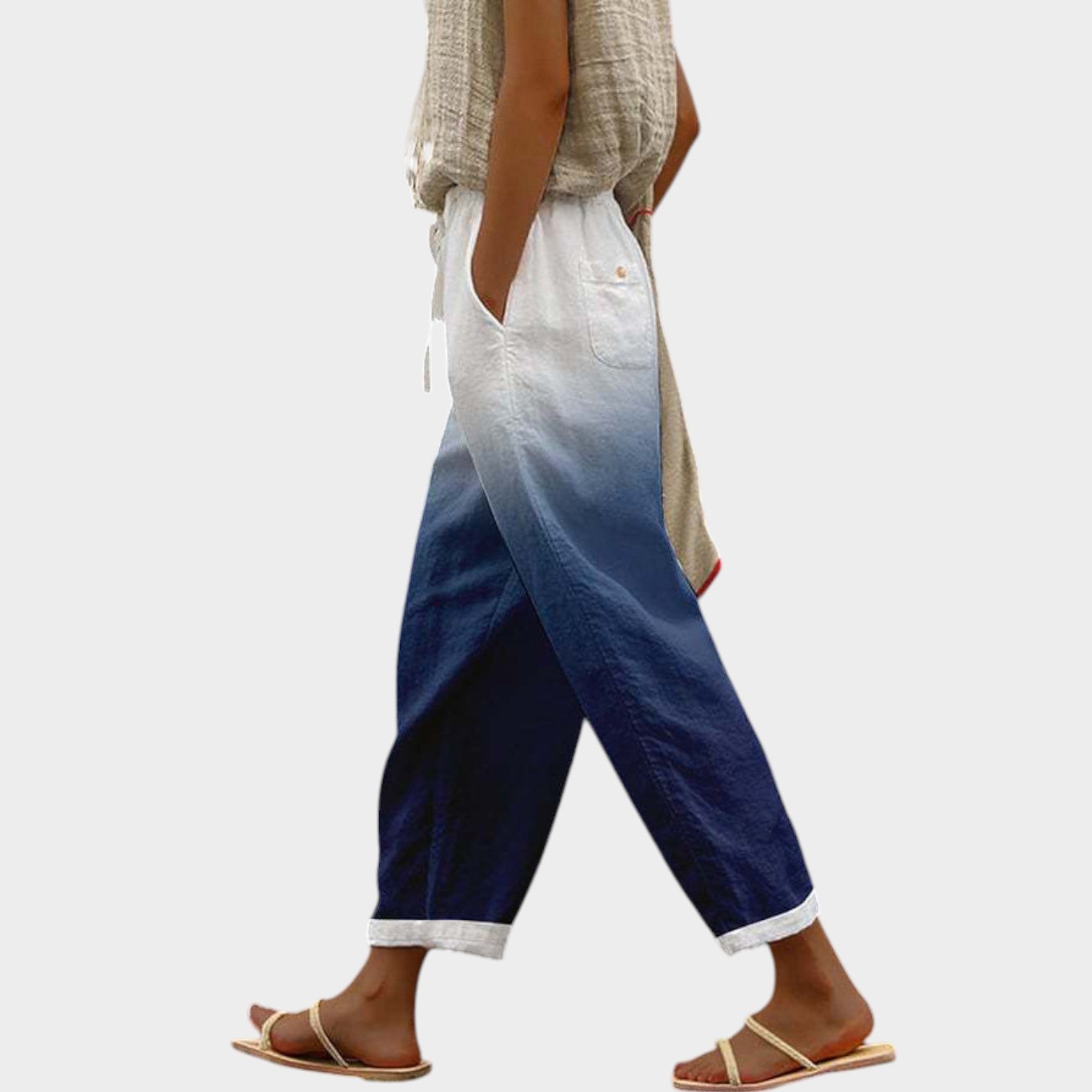 Printed Casual Pants