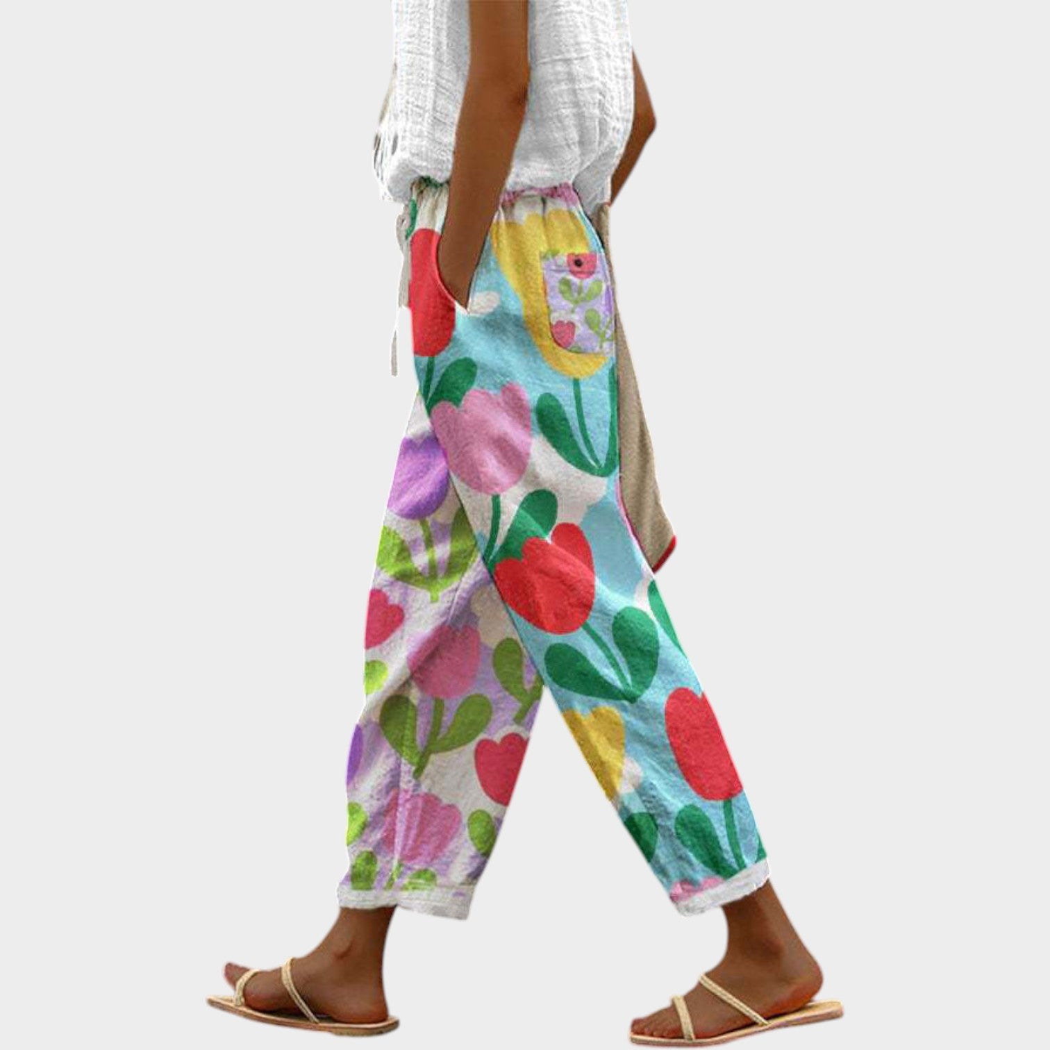 Printed Casual Pants