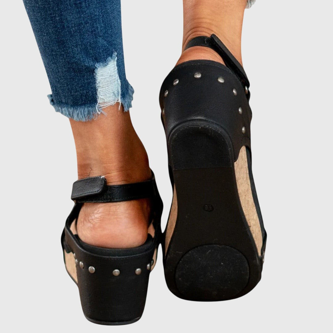Orthopedic Comfort Low Heel Sandals