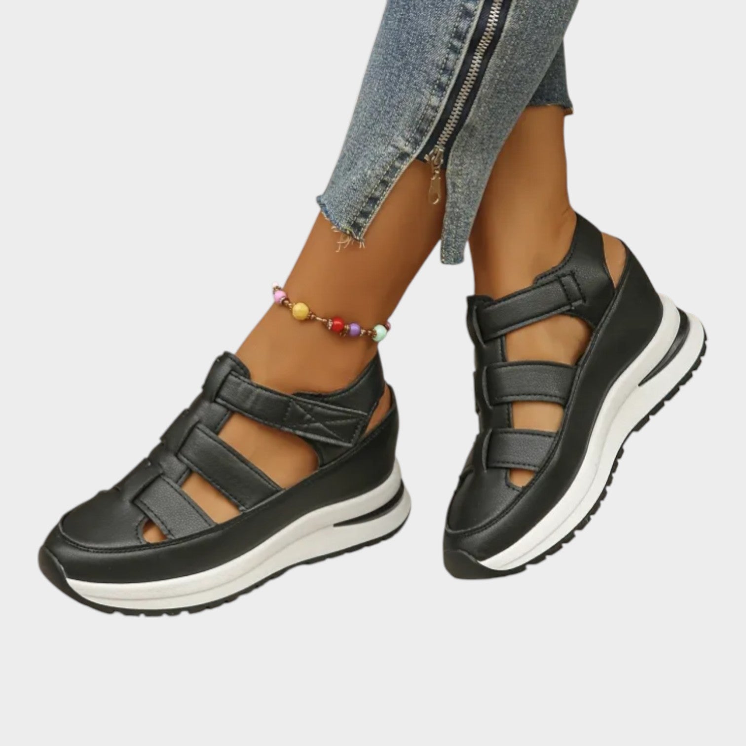 Platform Walking Sandals