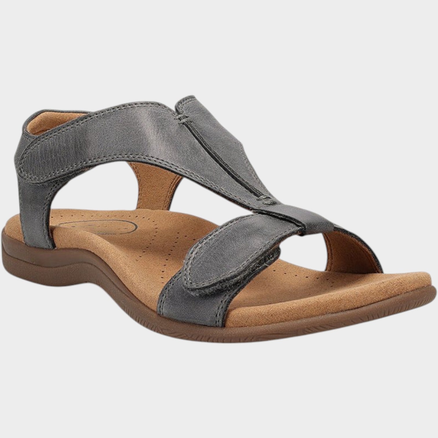 Adjustable Leather Walking Sandals
