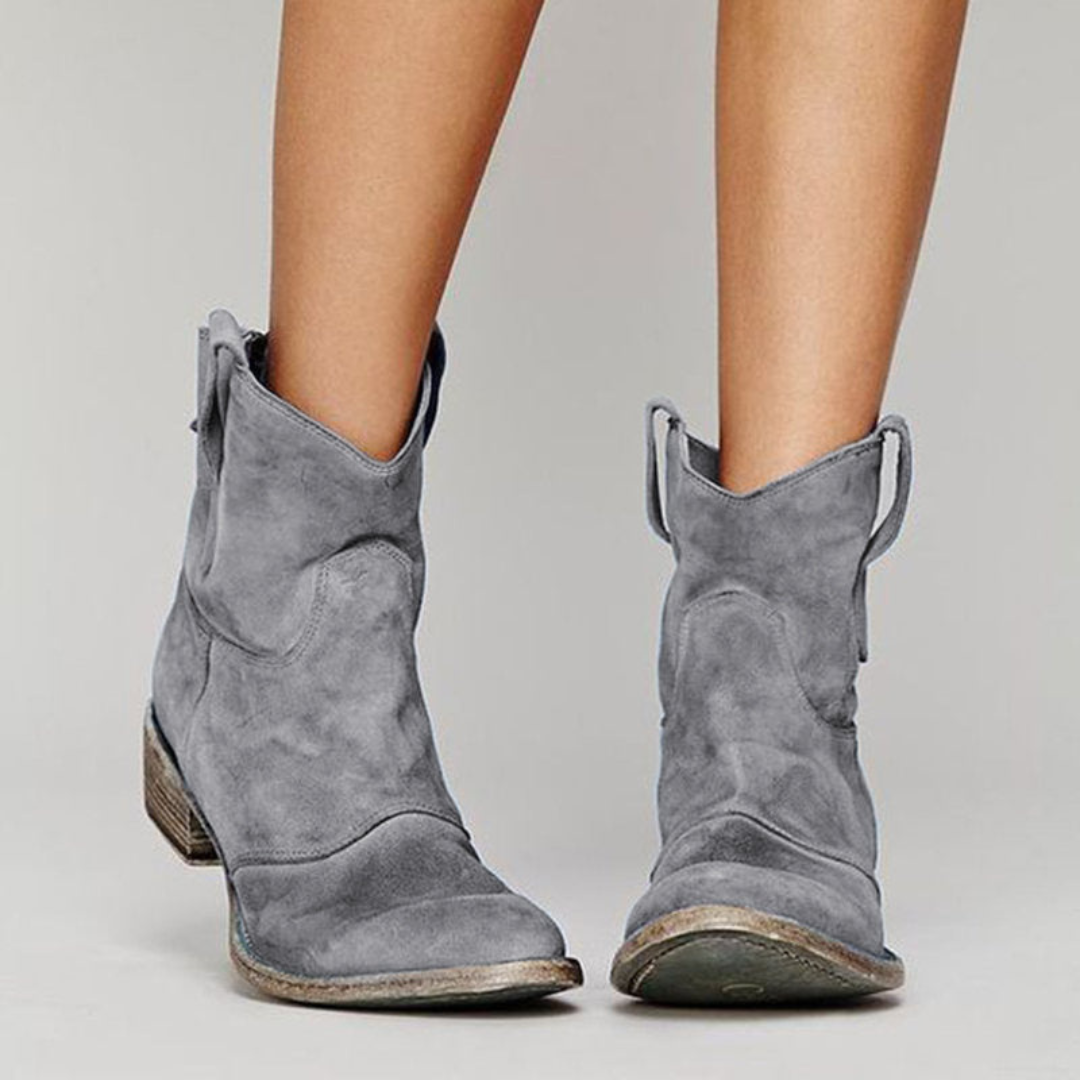Mari™ | Stylish Suede Ankle Boots