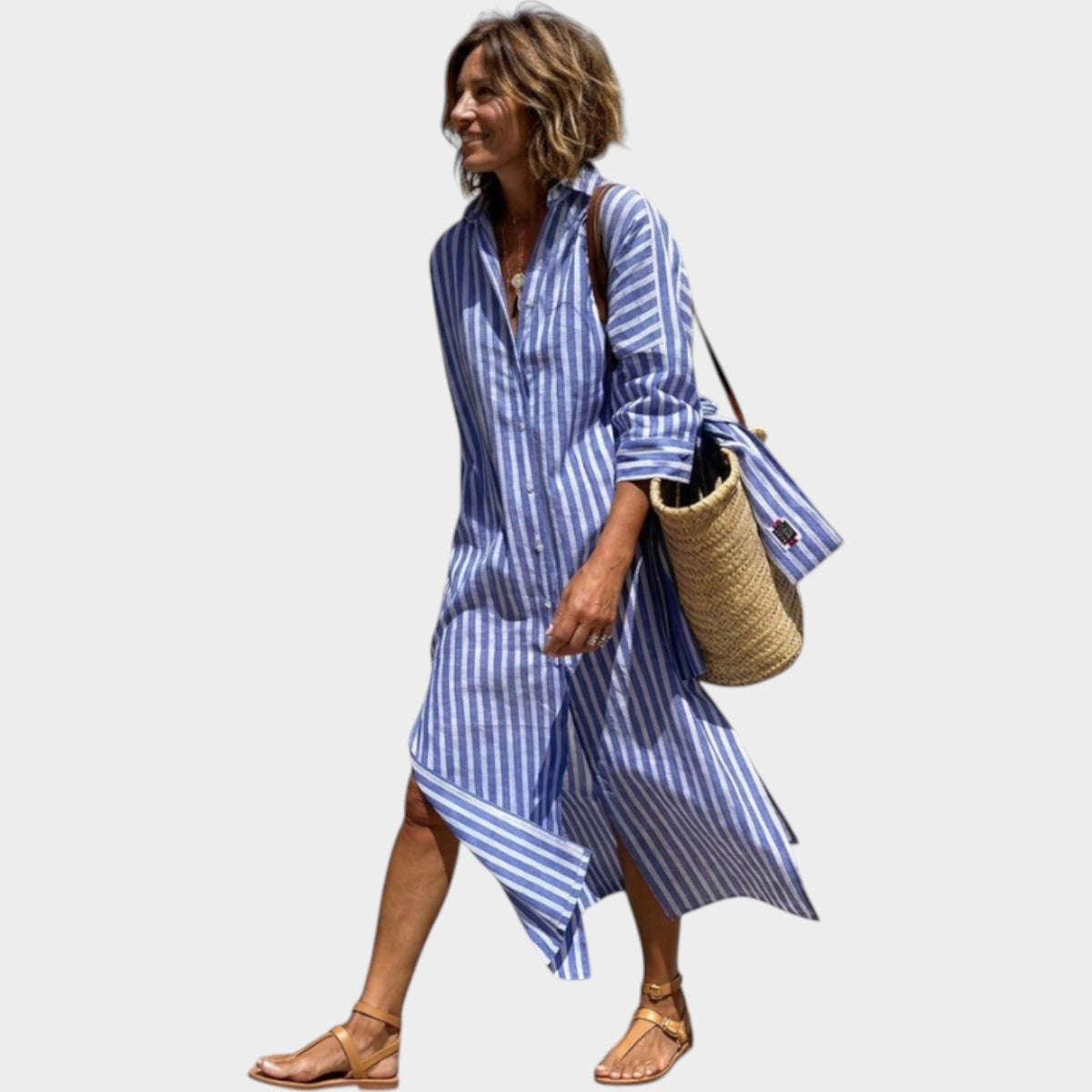 Women's Striped Summer Dress