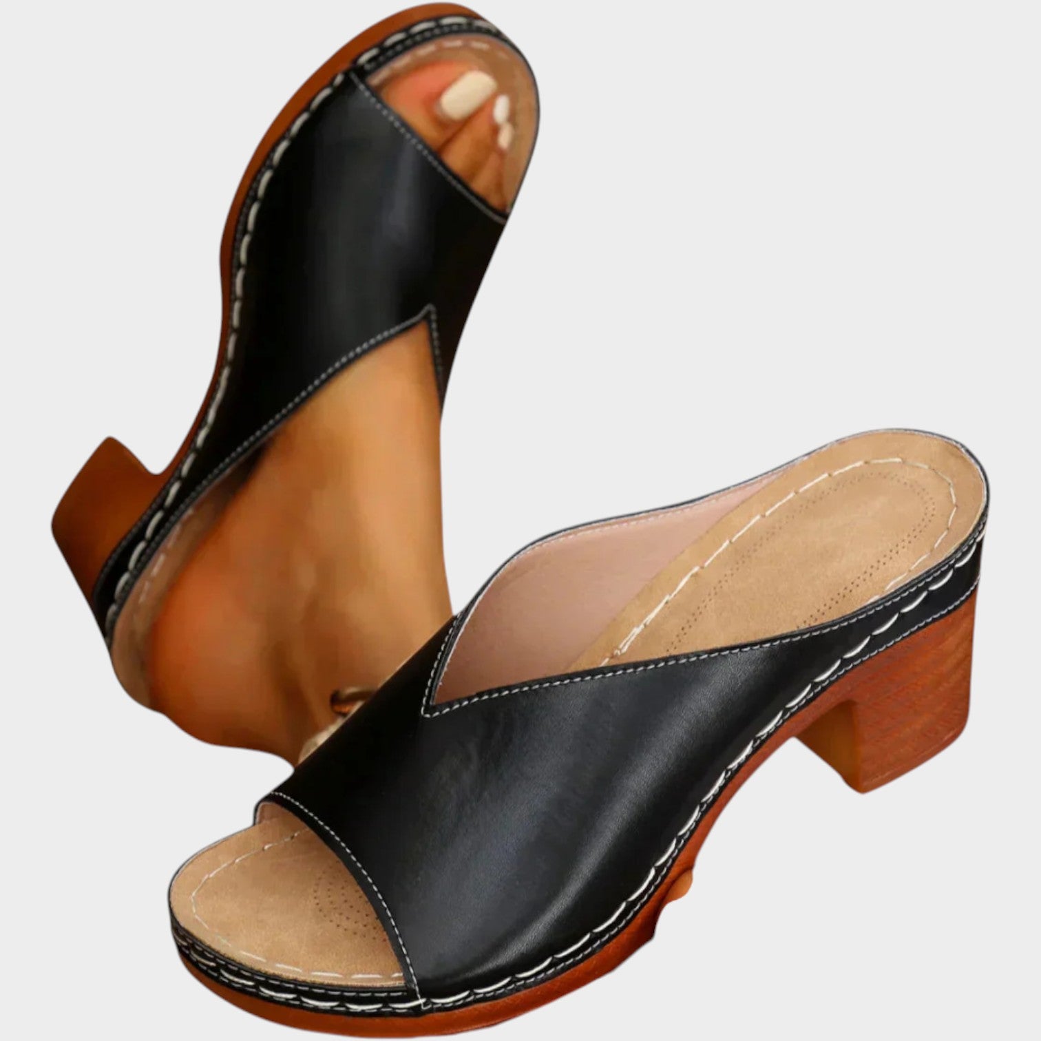 Comfort Slide Mule Sandals