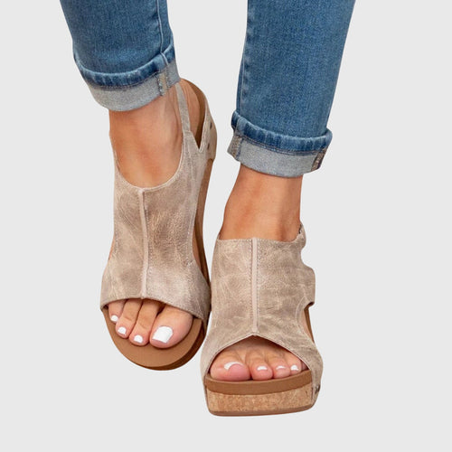 Orthopedic Comfort Low Heel Sandals