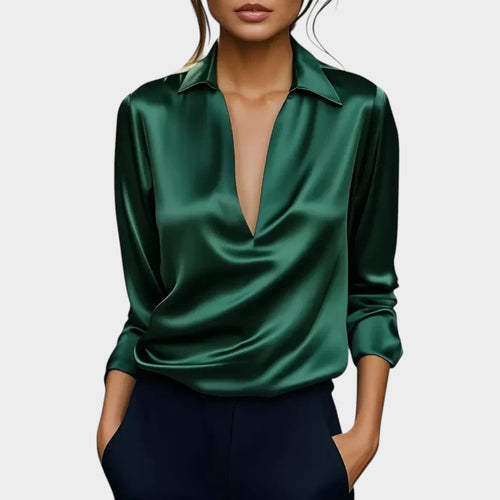 Silk Satin Blouse