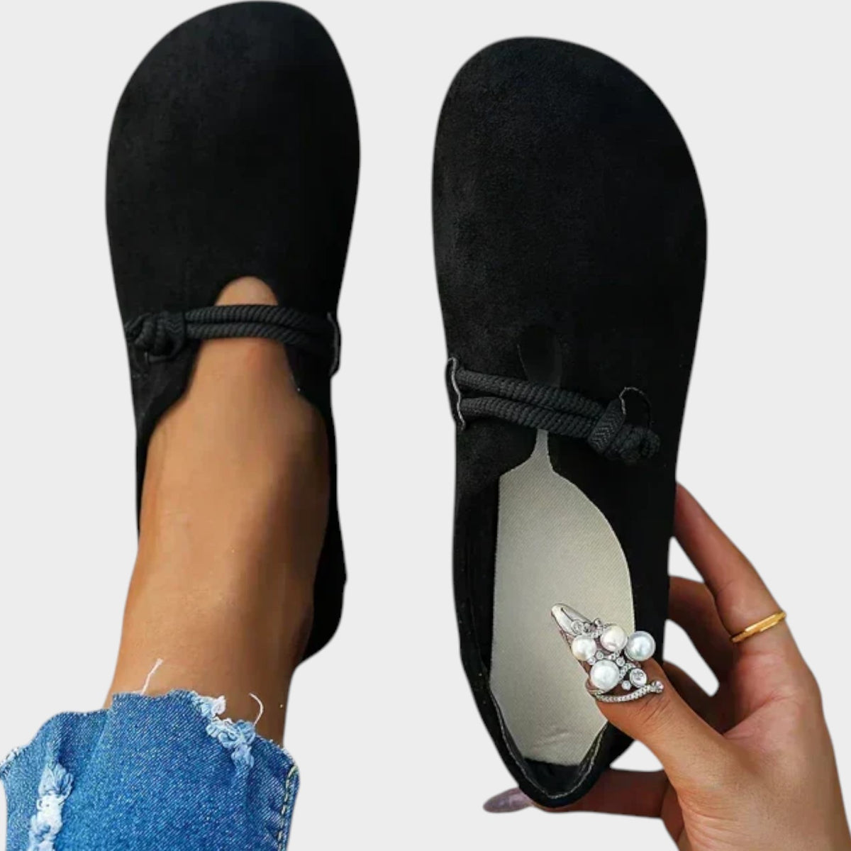 Women's Suede Ballet Flats
