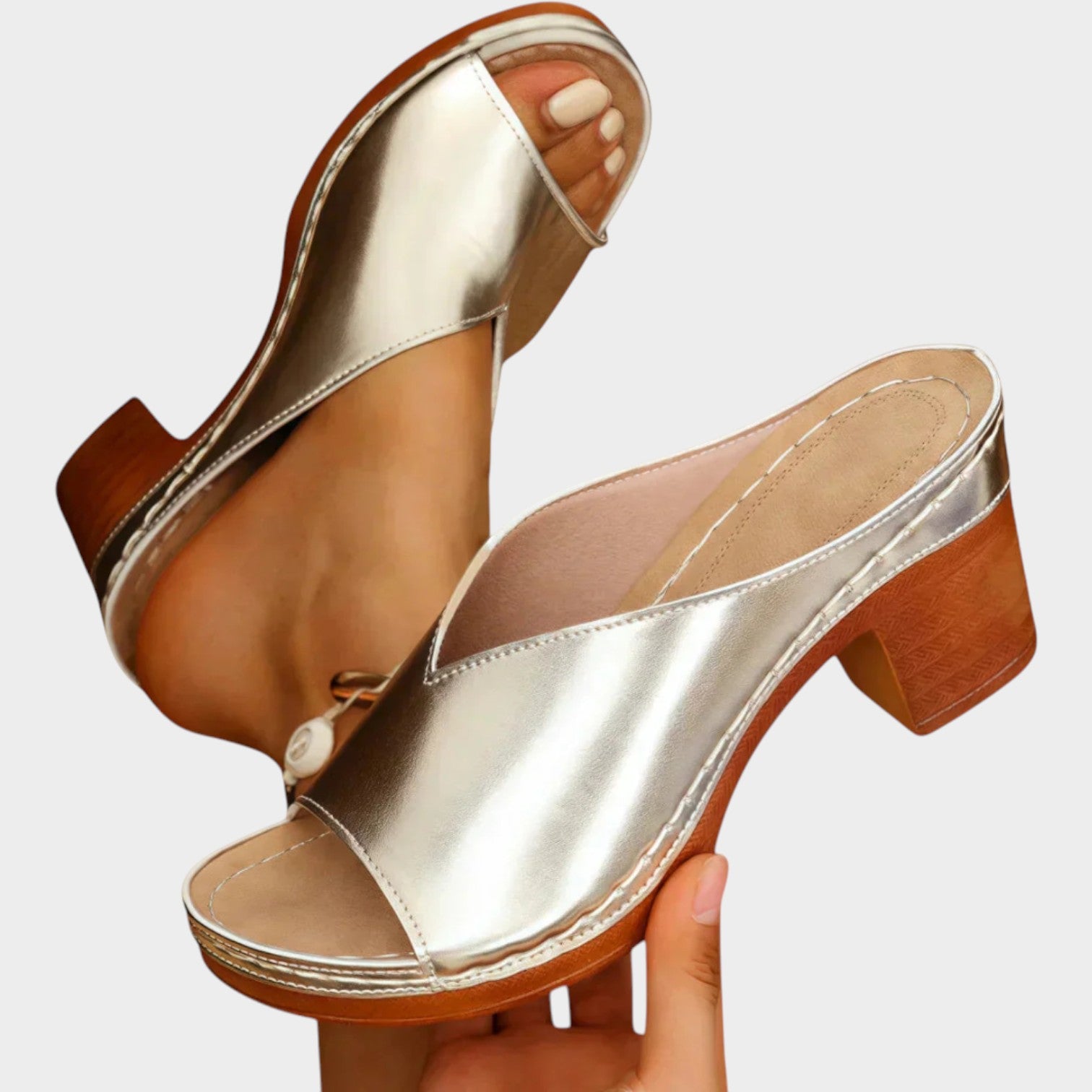 Comfort Slide Mule Sandals