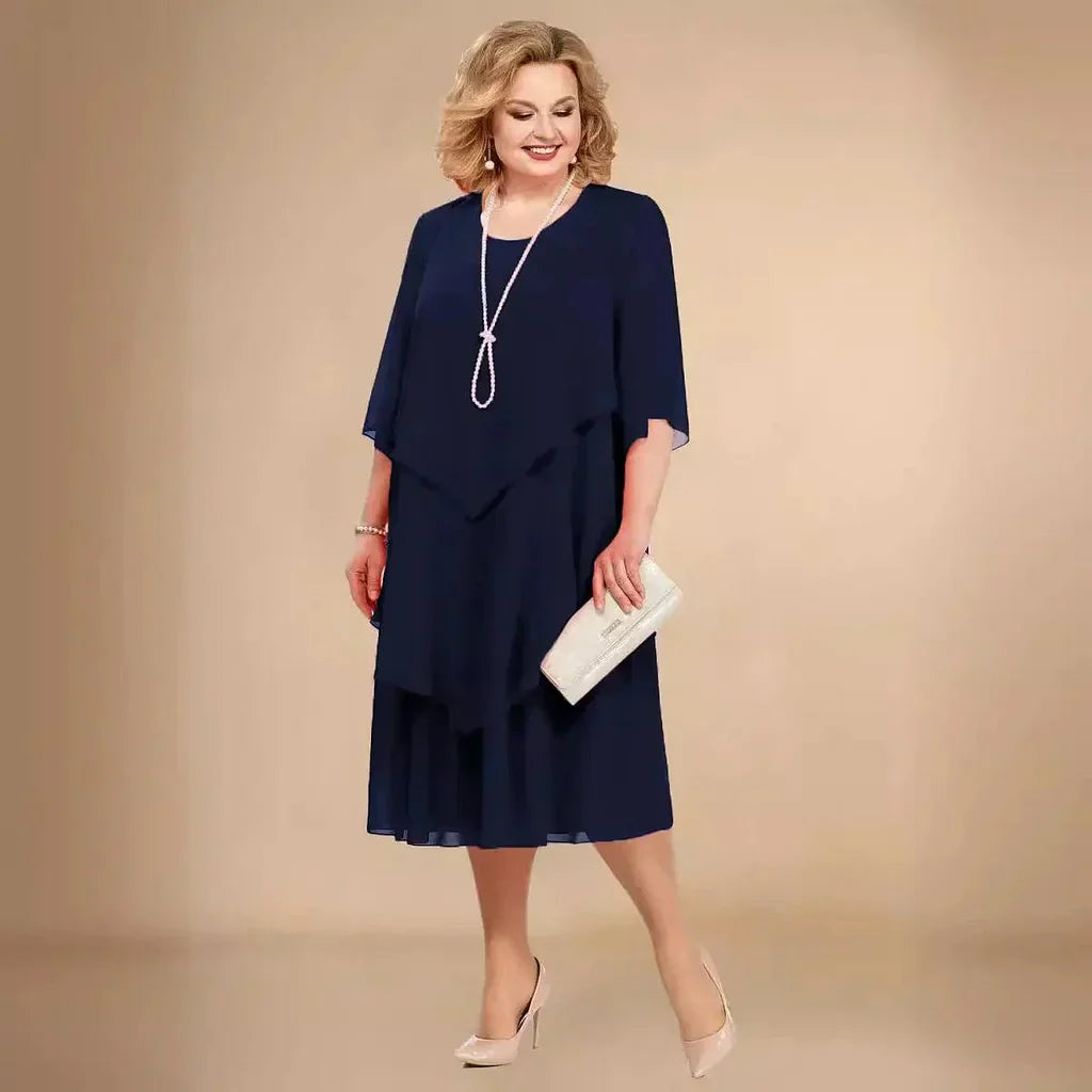 Ellen™ | Sophisticated Chiffon Gown