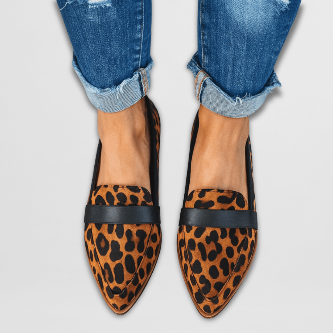 Women’s Suede Loafers Orthopaedic Cushioned Insole Flexible Sole