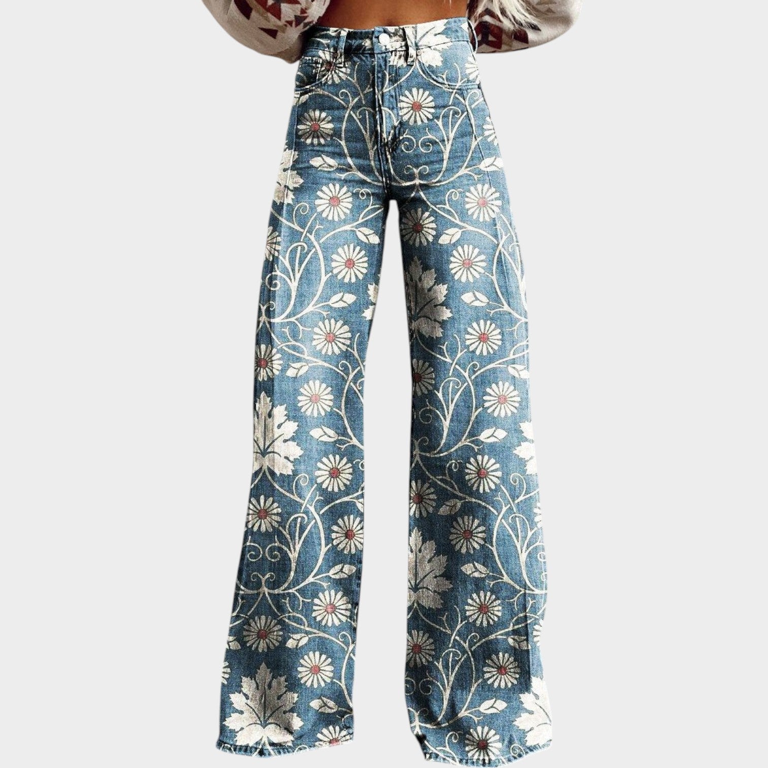 Boho Floral Pants