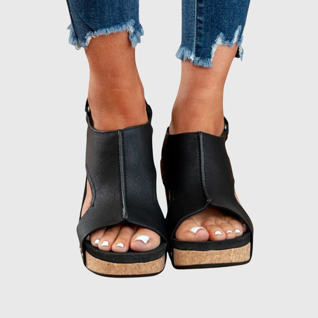 Orthopedic Comfort Low Heel Sandals