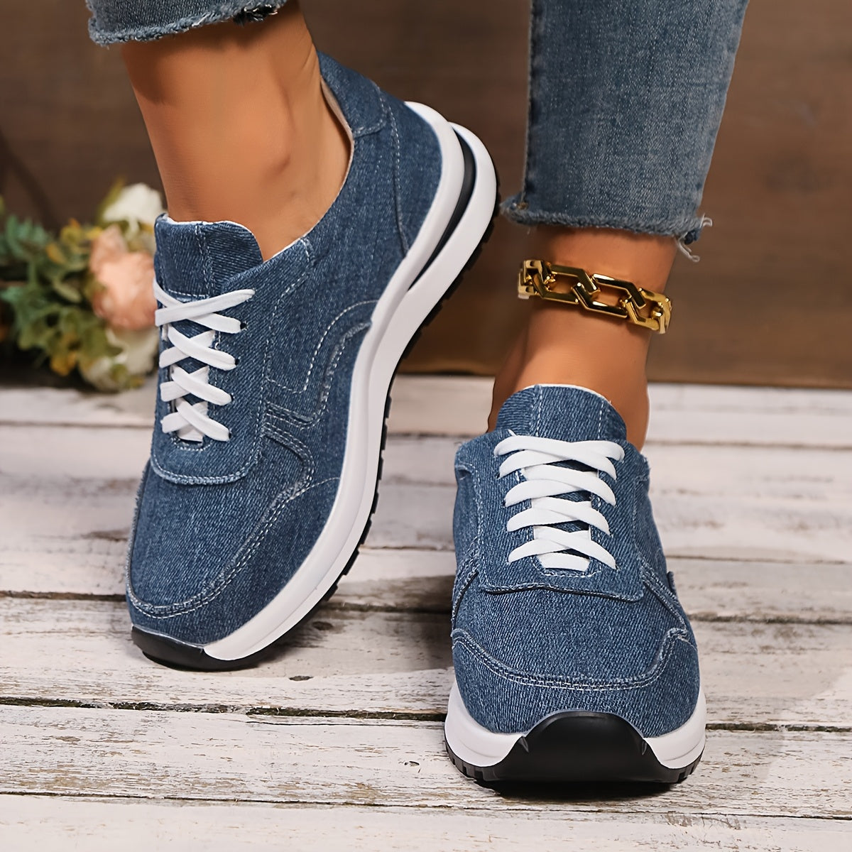 Betty™ | Denim Fabric Orthopedic Sneakers