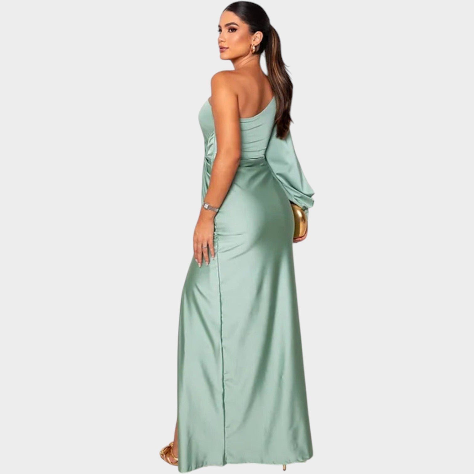 One Shoulder Formal Maxi Dress