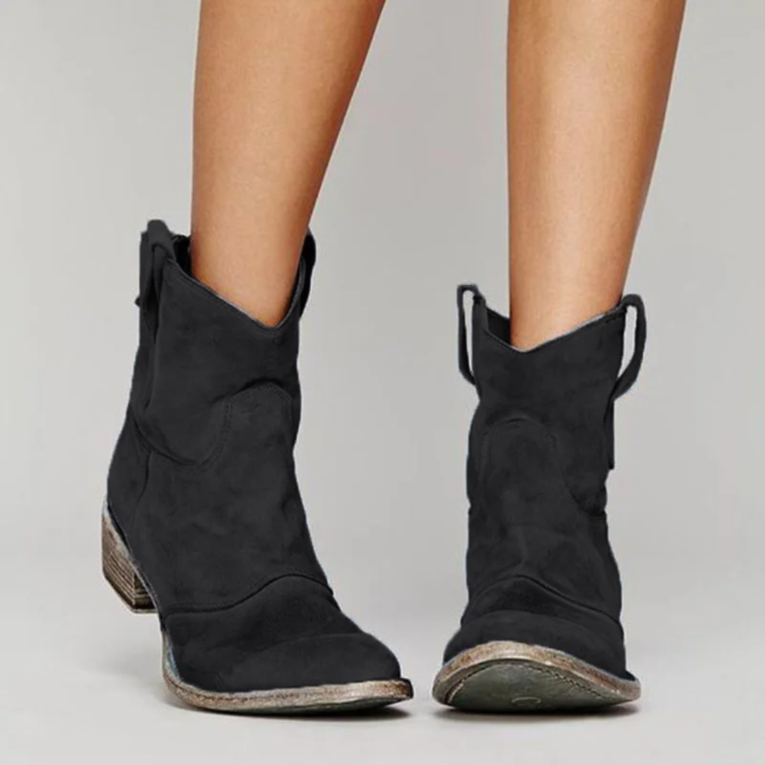 Mari™ | Stylish Suede Ankle Boots