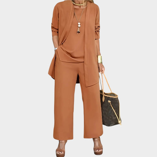 Formal Wide Leg Matching Set