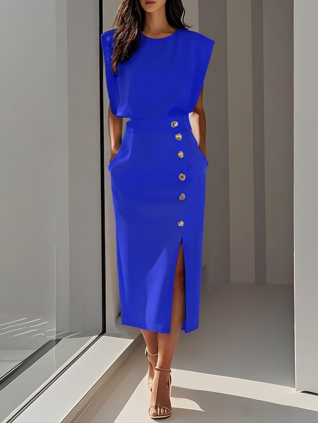 Aspen™ | Effortlessly Chic Midi Dress