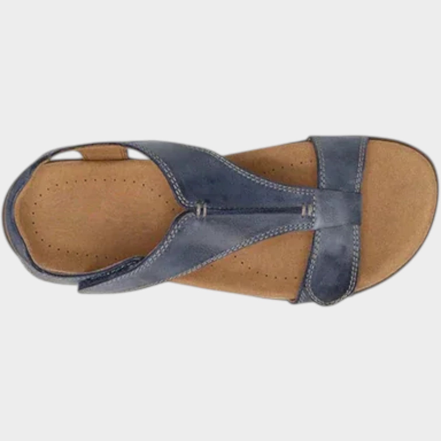 Adjustable Leather Walking Sandals
