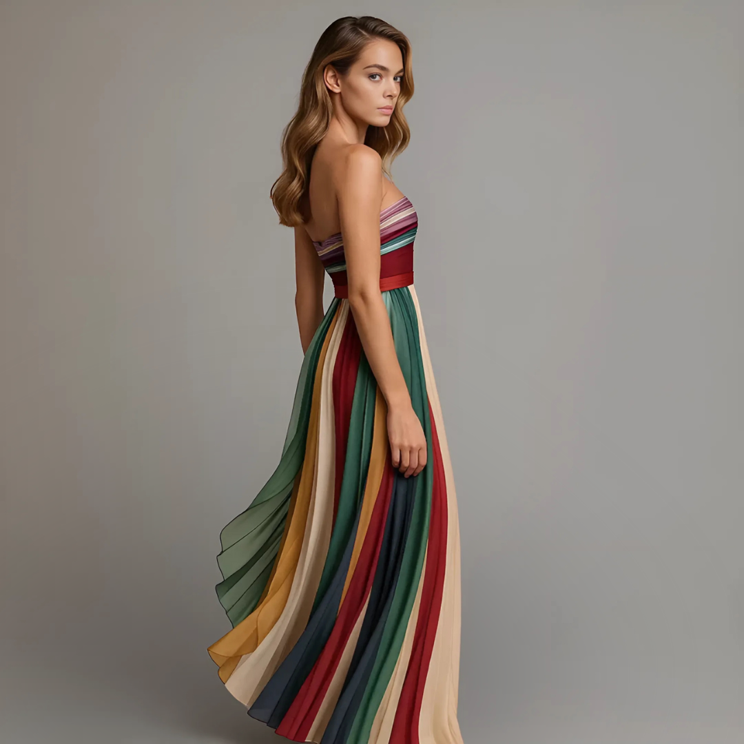 Judith™ | Festive Glamour Maxi Dress