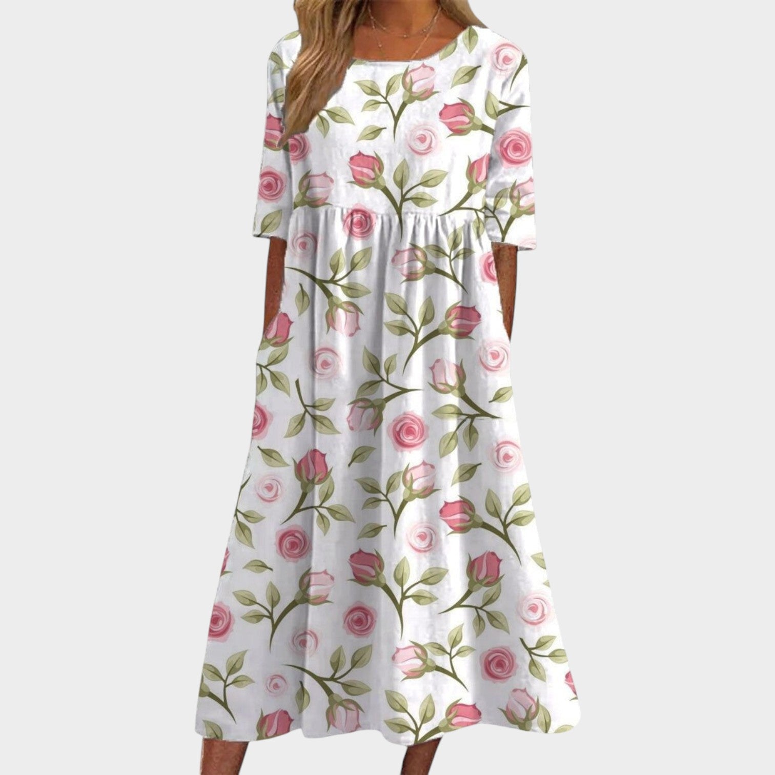 Floral Midi Dress