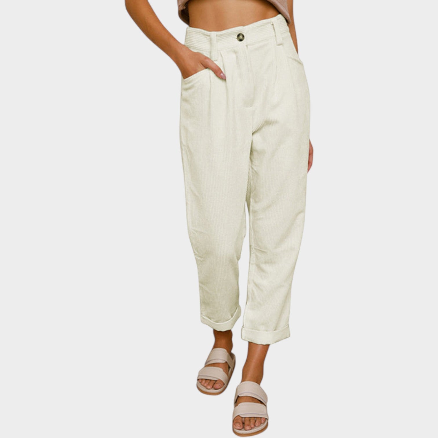 Corduroy Casual Pants