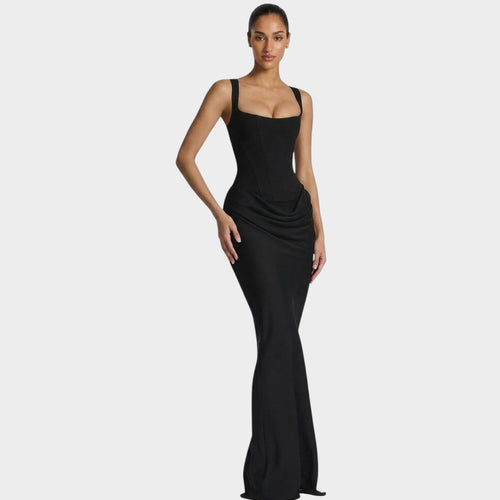 Formal Corset Maxi Dress