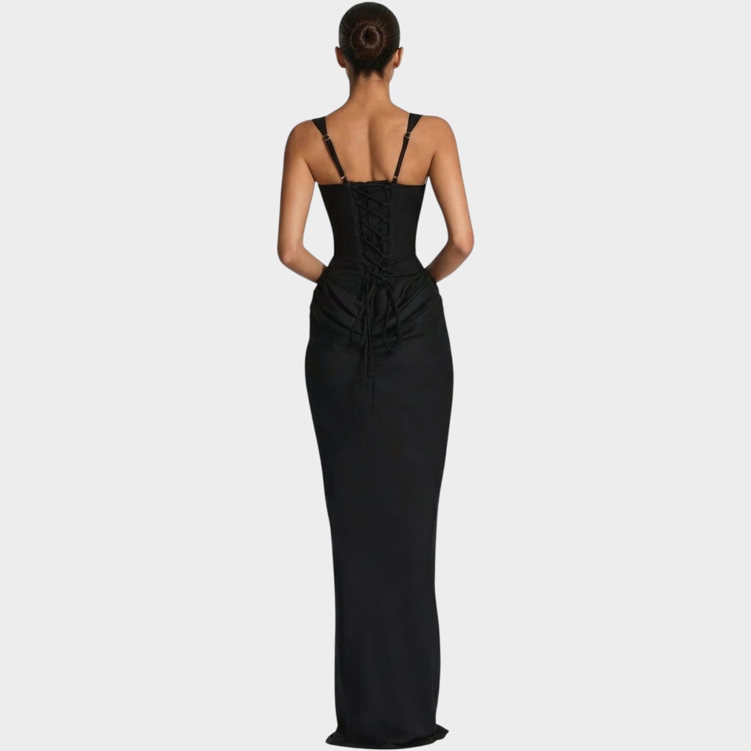 Formal Corset Maxi Dress