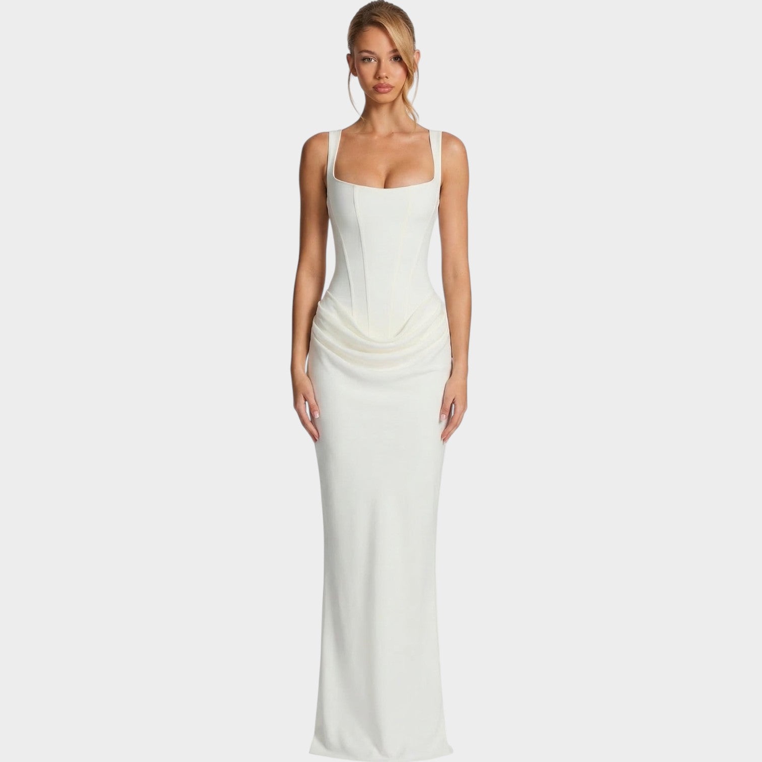 Formal Corset Maxi Dress