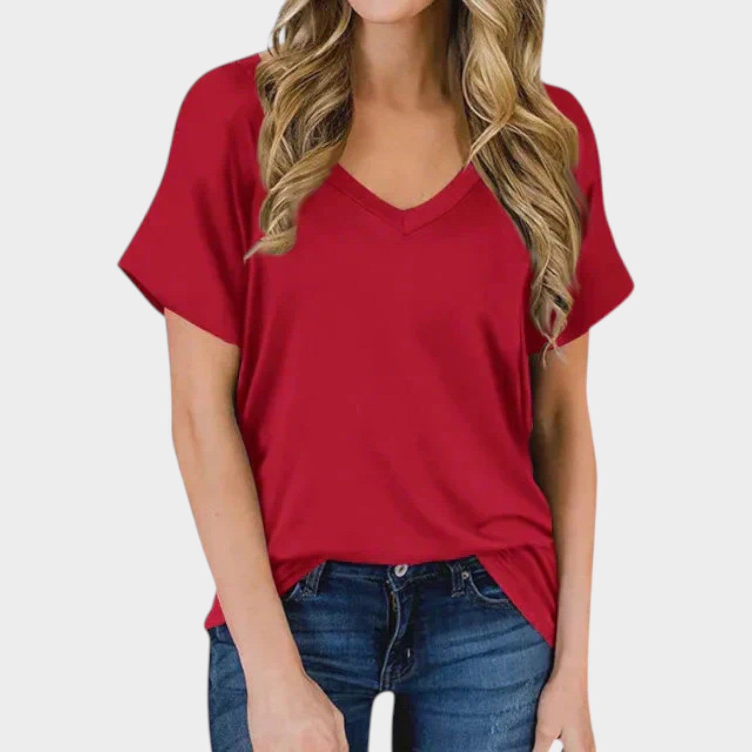 Classic V Neck Top