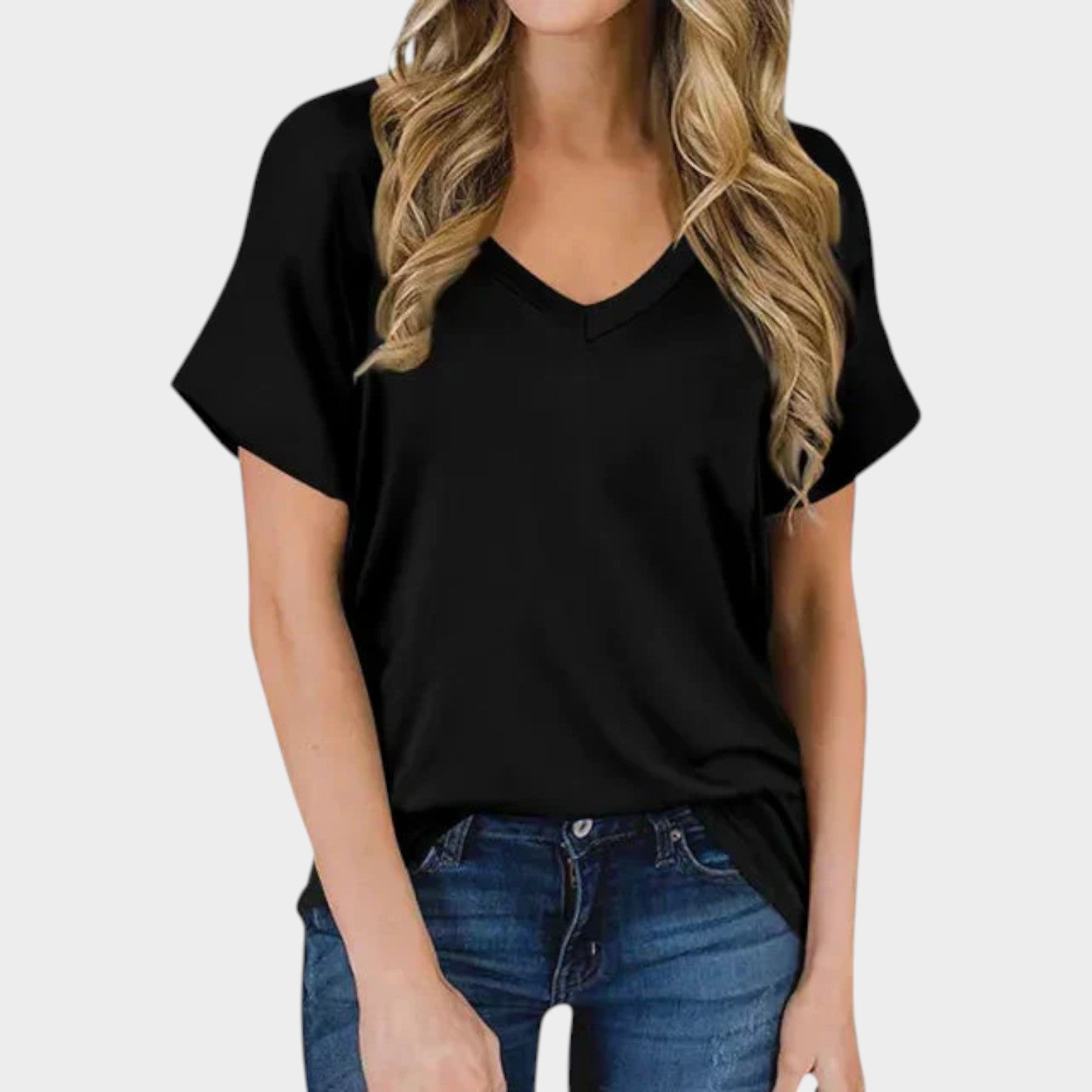 Classic V Neck Top