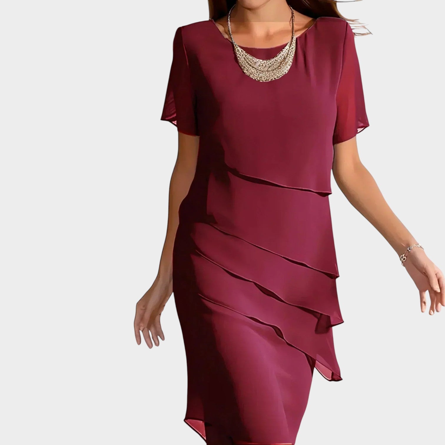 Chiffon Summer Mini Dress