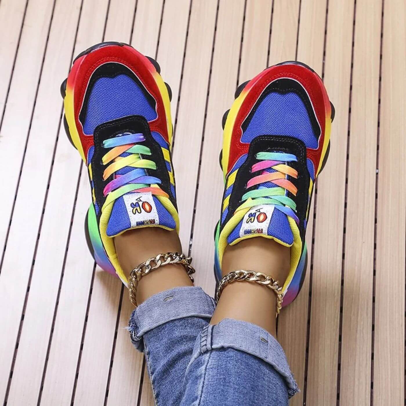 LumiSneak™ | Colorful Orthopedic Sneakers