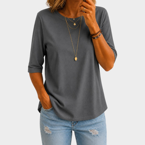 Women's Relaxed Fit Half Sleeve T-Shirt