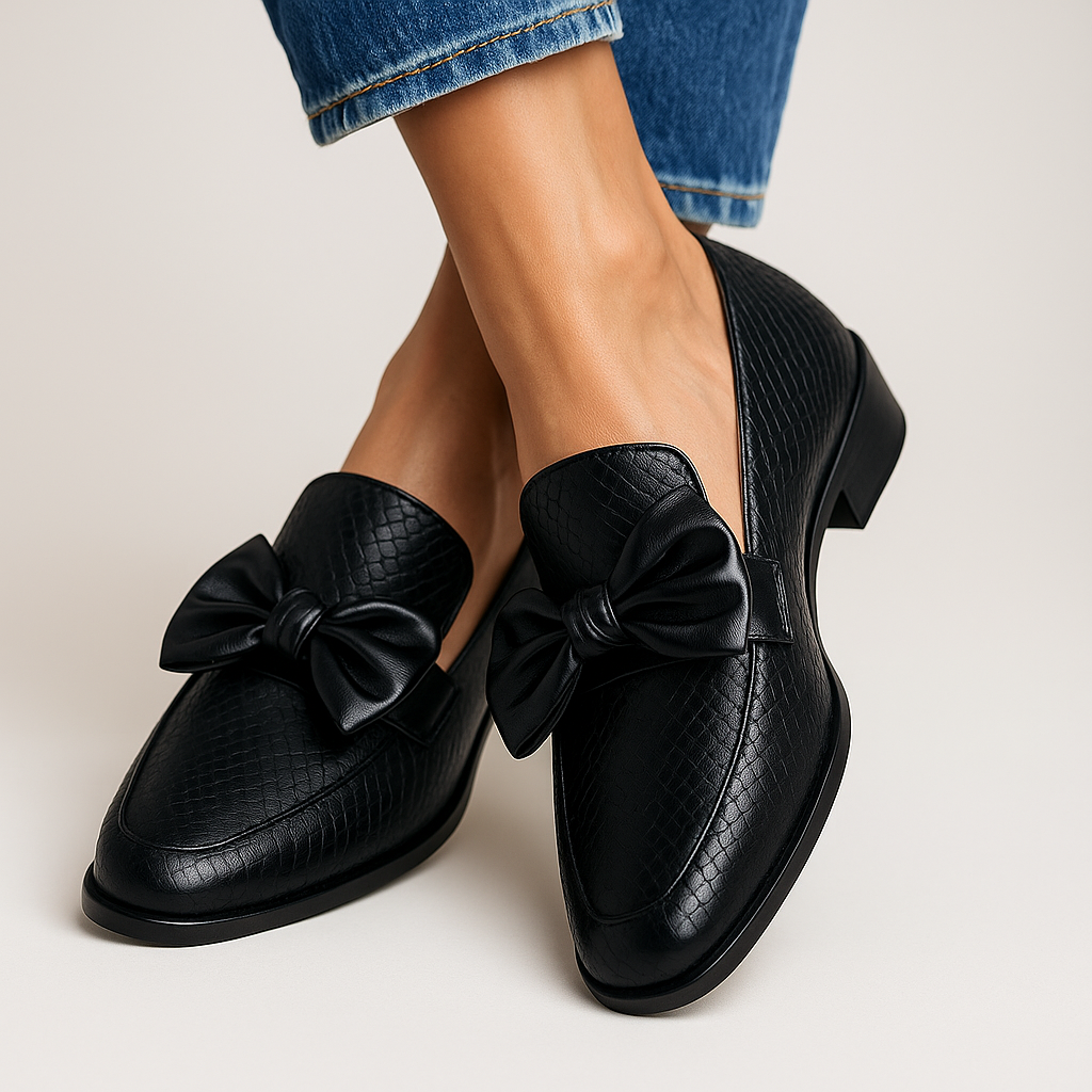 Jessica™ | Elegant Bow Loafers