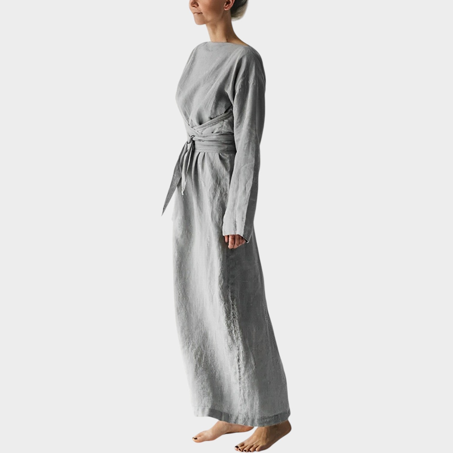 Linen Maxi Summer Dress