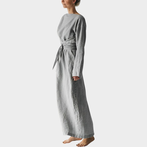 Linen Maxi Summer Dress