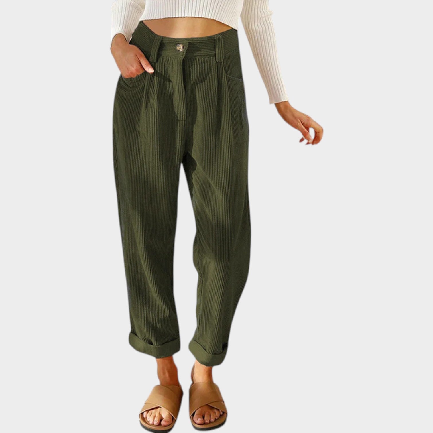 Corduroy Casual Pants