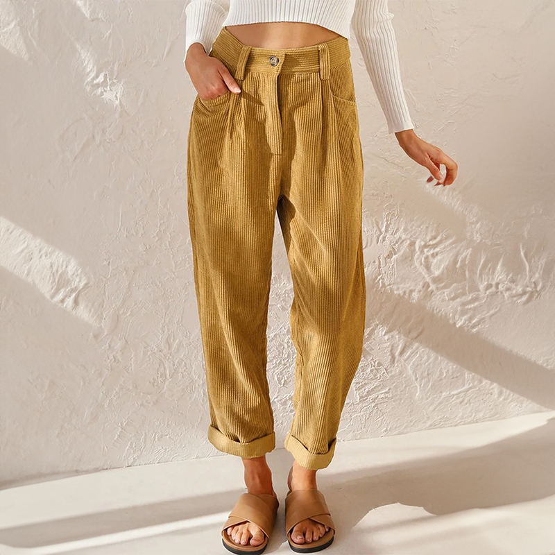 Eileen™ | Retro Corduroy Comfort Trousers