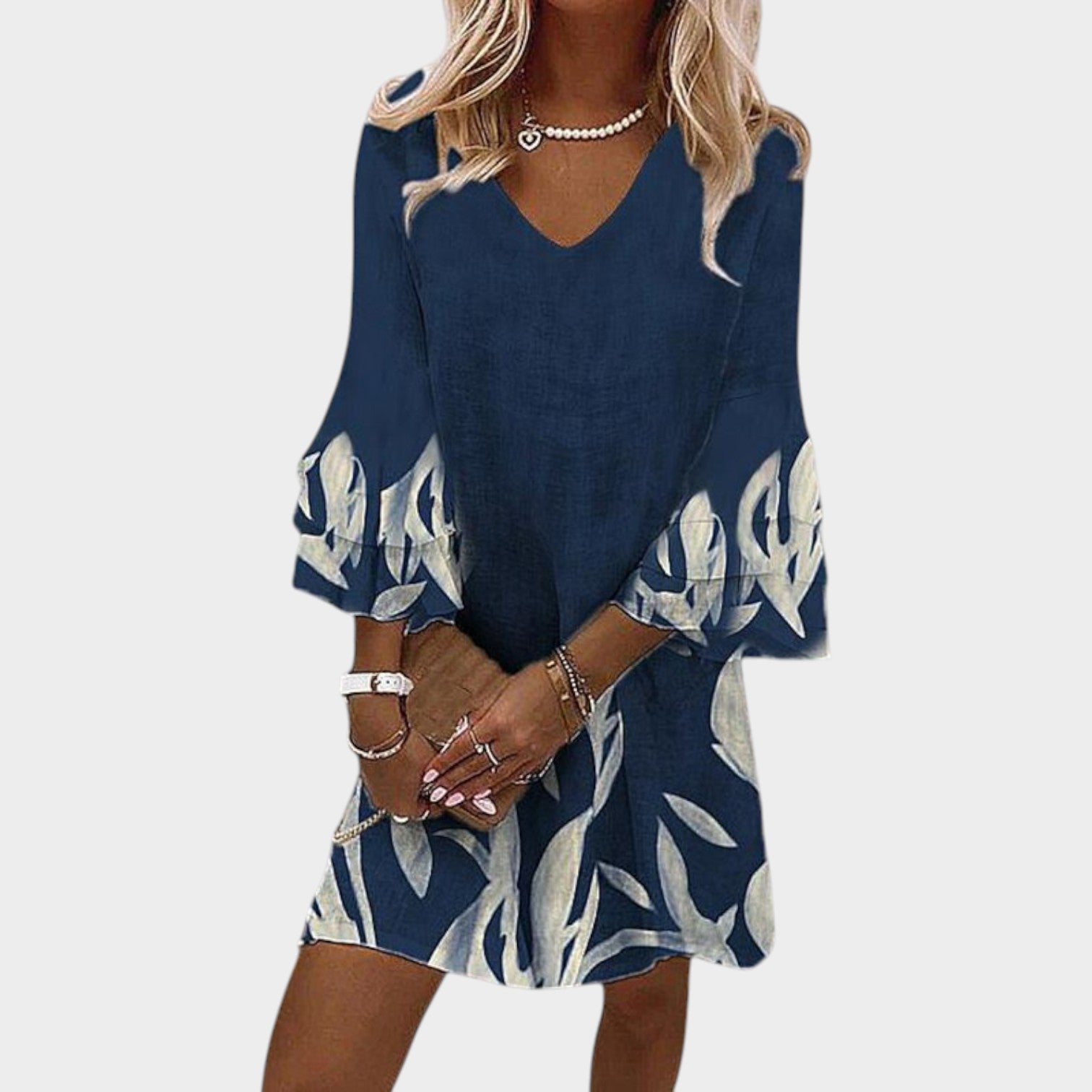 Printed Summer Mini Dress