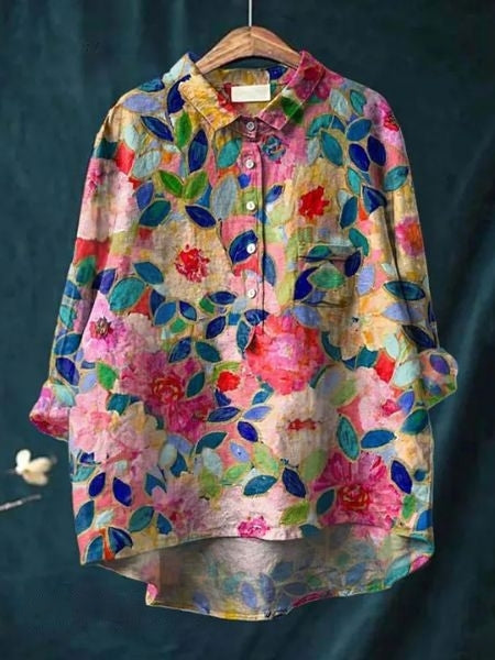 Monette™ Floral Print Blouse