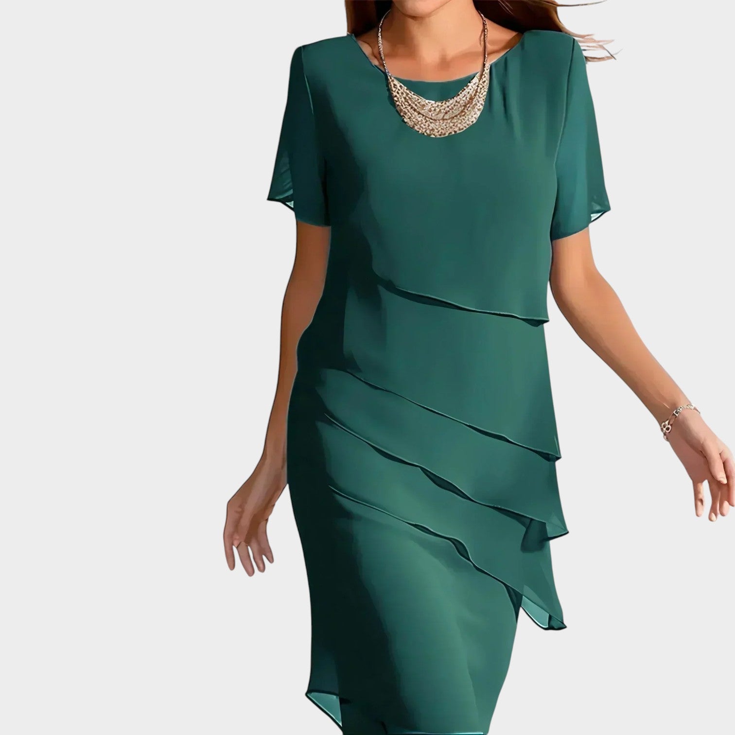 Chiffon Summer Mini Dress