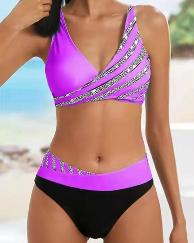 Solange | Women's Beach-Ready Printed Bikini Set for a Flattering Fit