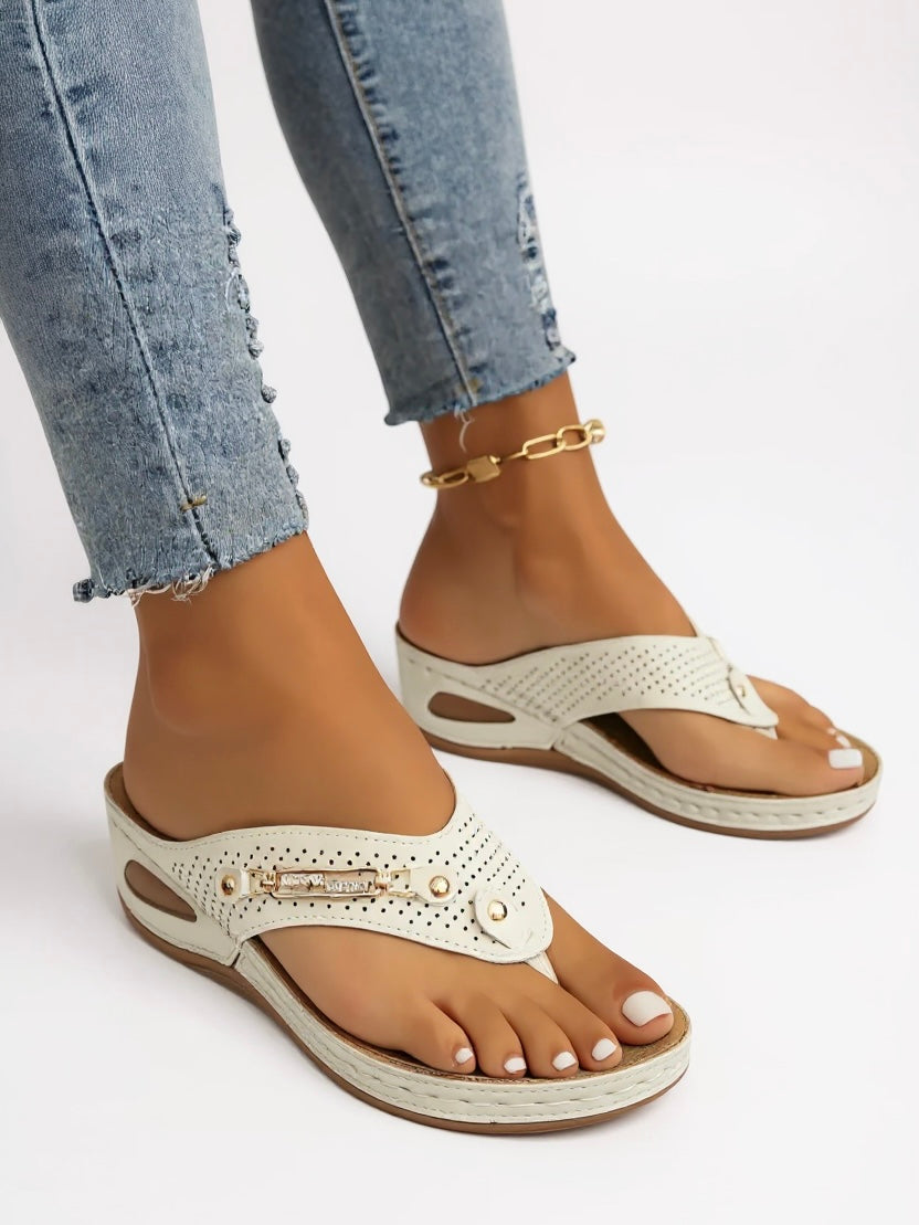 Carmen | Women's Comfort Cushioned Slip-On Sandals